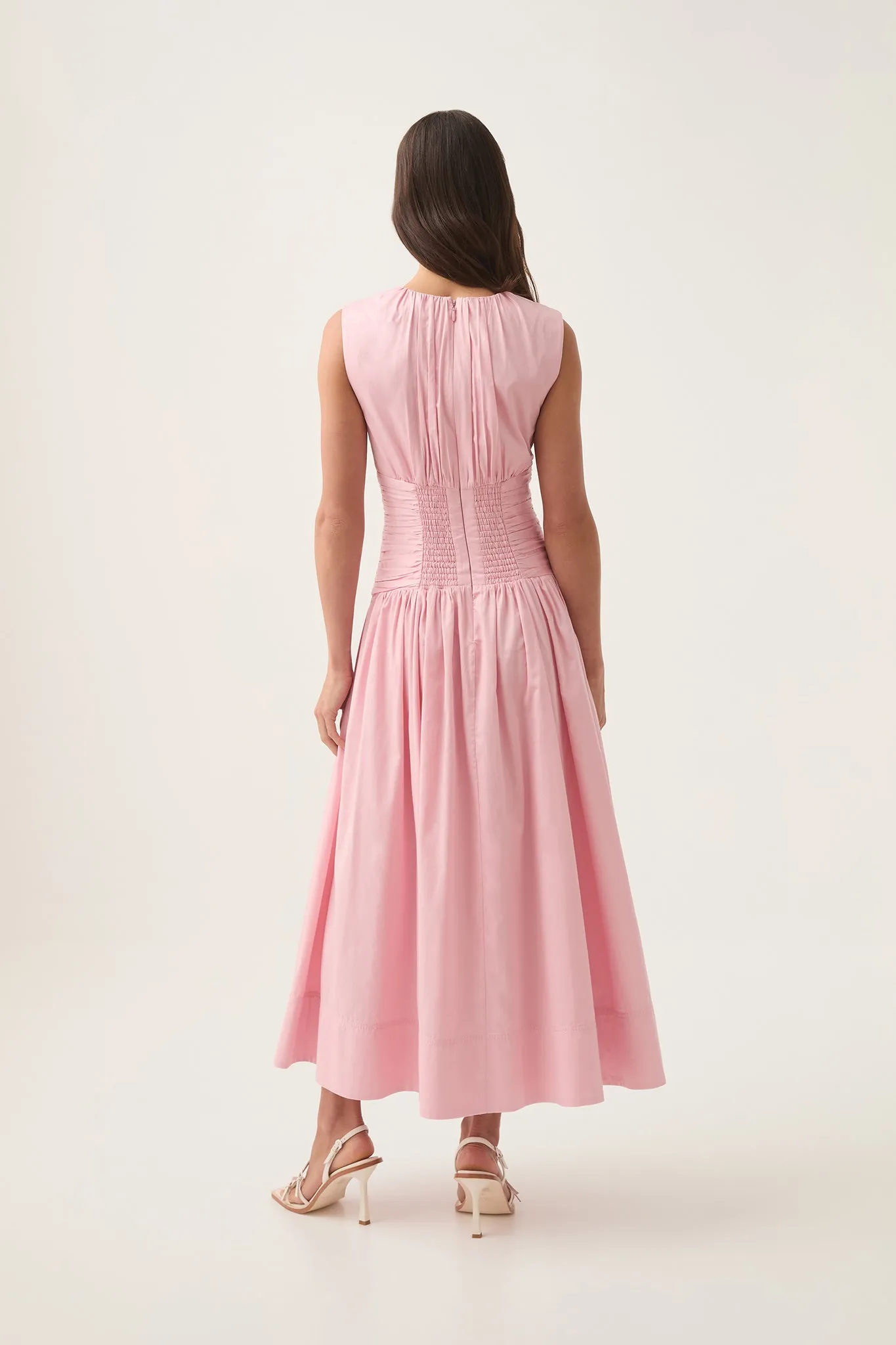 Agatha Knot Waist Midi Dress