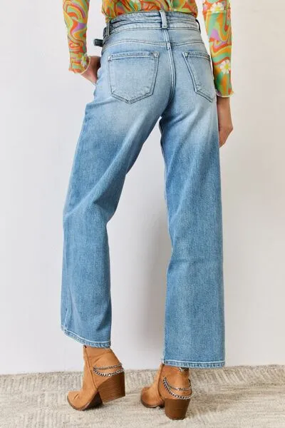 Audrey High Waist Wide Leg Jeans