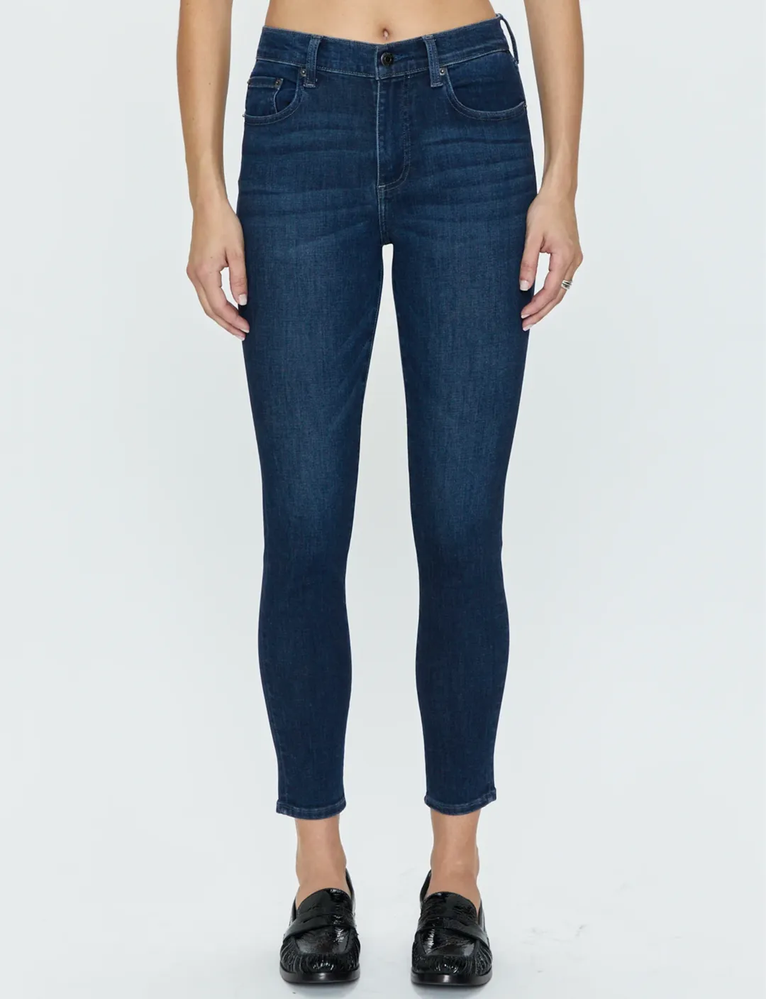 Audrey Mid Rise Skinny Jeans, Campus