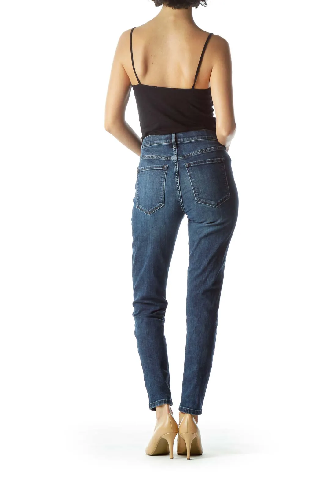 Blue Denim Skinny Jeans