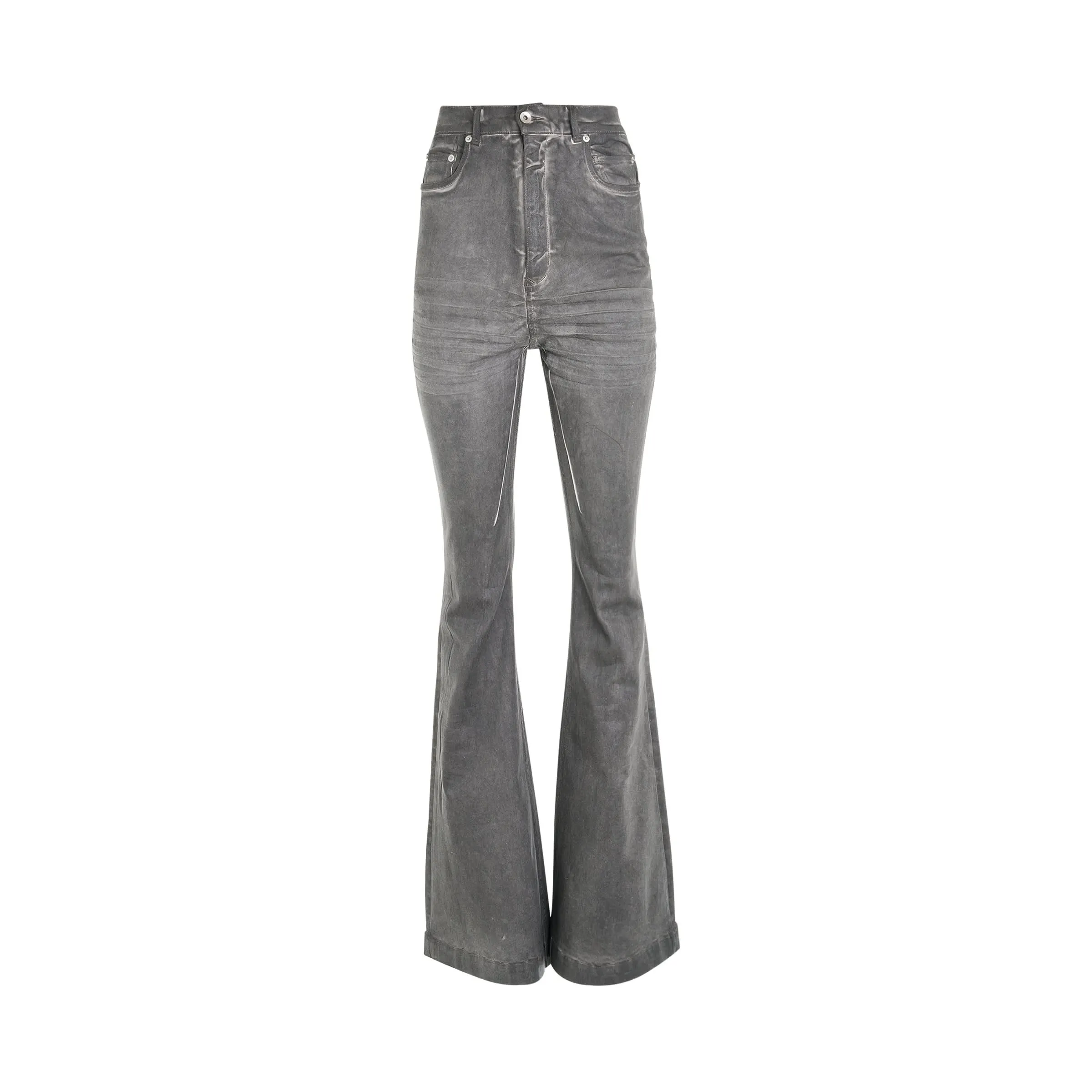 Bolan Bootcut Denim Pants in Dark Dust