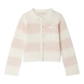 Bonpoint Chunky Knit Cotton Cardigan