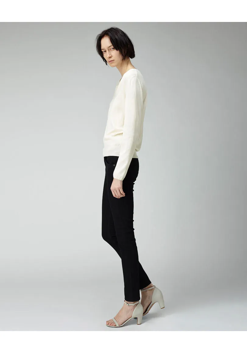 Cotton V-Neck Knit