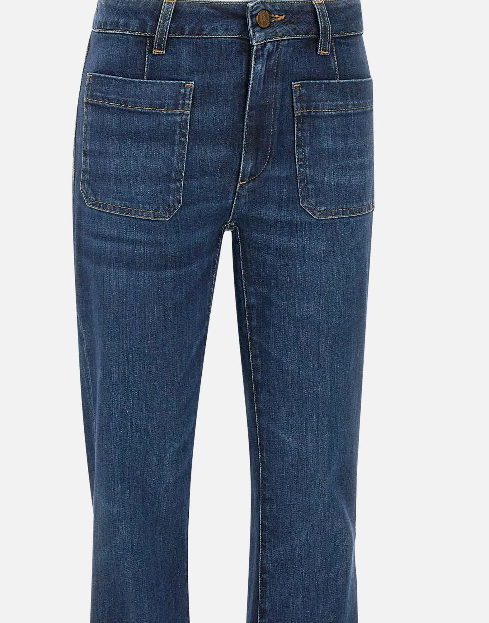 Delphine High Waist Flared Jeans