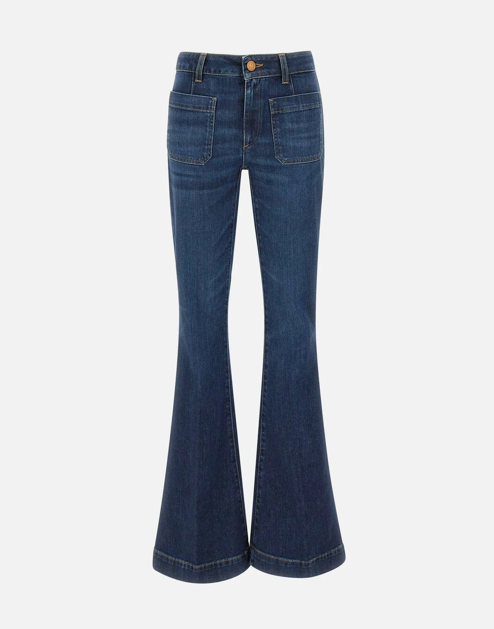 Delphine High Waist Flared Jeans