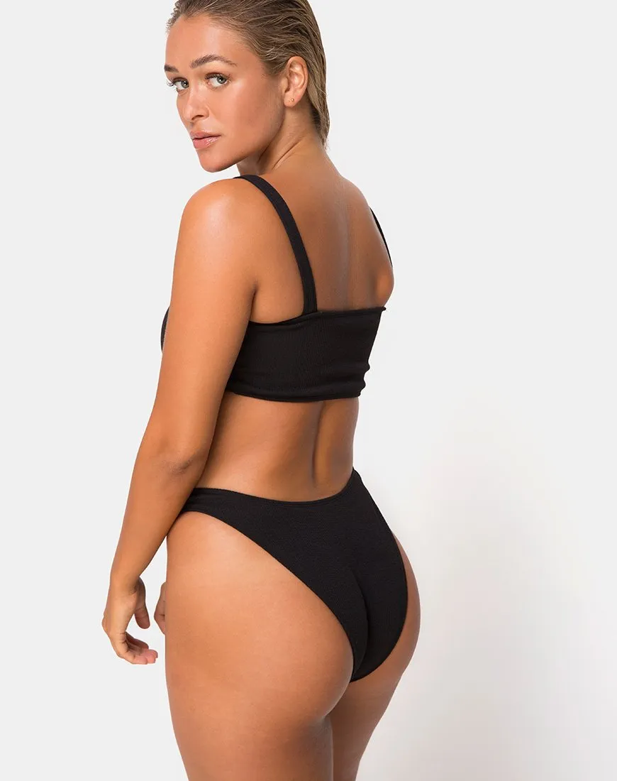 Fien Bikini Bottom in Black