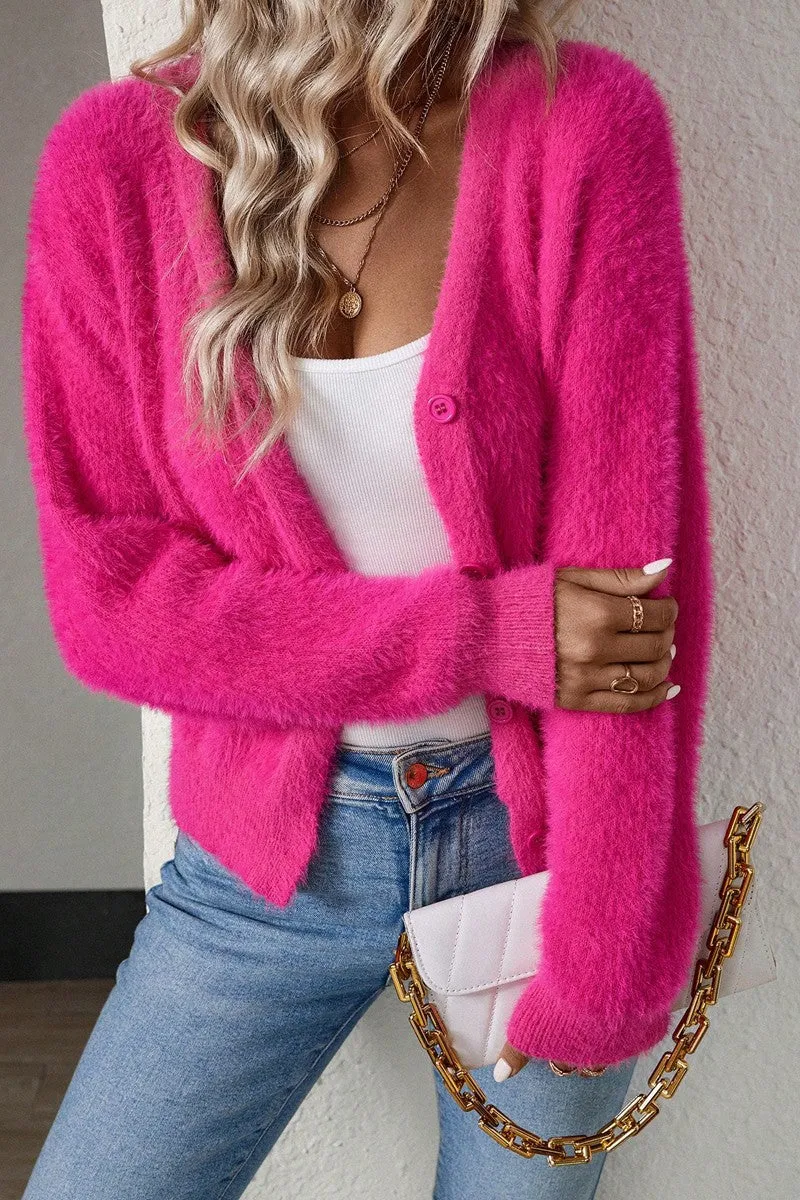 Fuzzy Luxe Cardigan