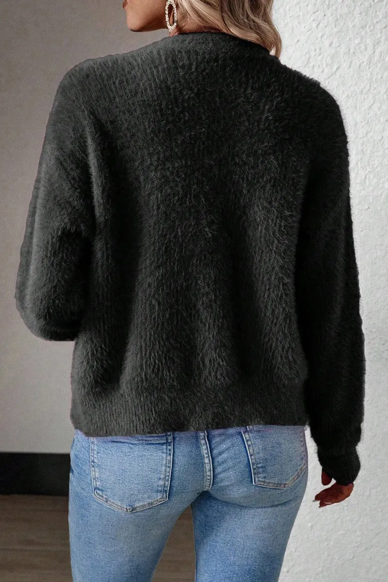 Fuzzy Luxe Cardigan