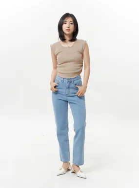 High Waist Jeans OY330