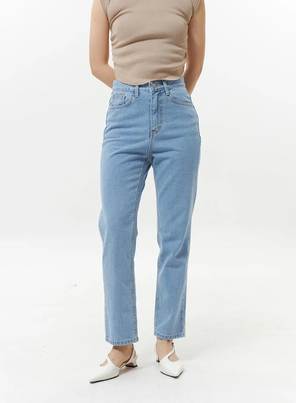 High Waist Jeans OY330