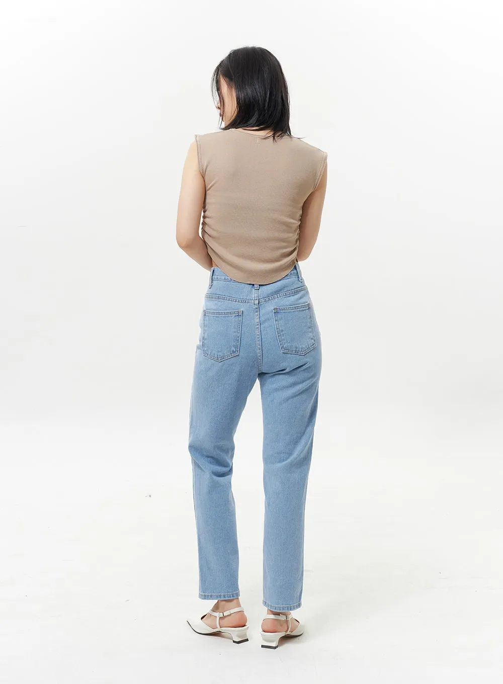 High Waist Jeans OY330