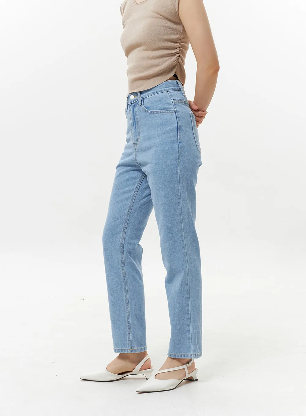 High Waist Jeans OY330