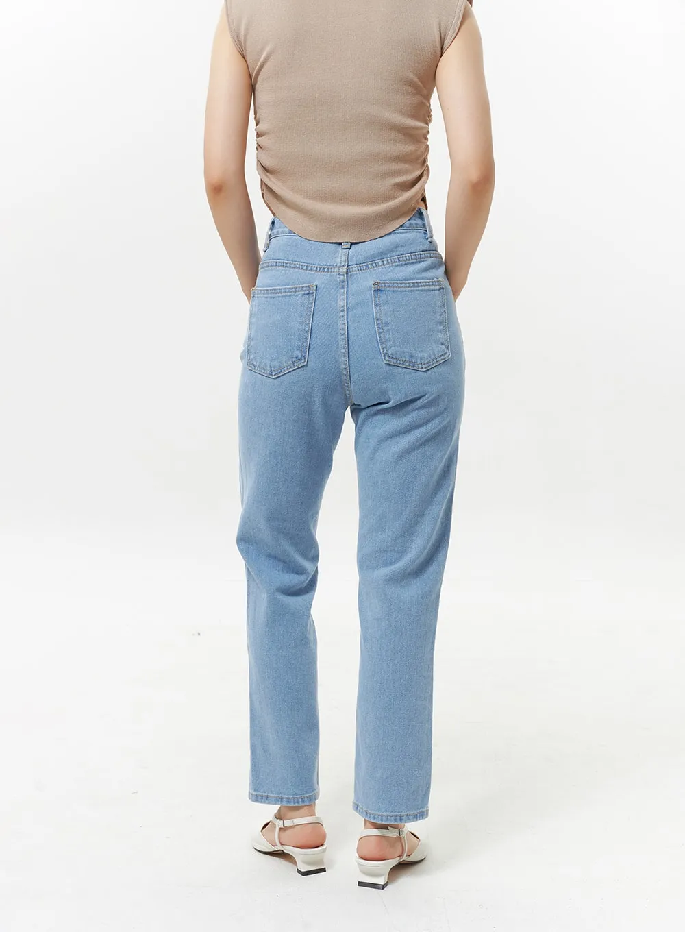 High Waist Jeans OY330