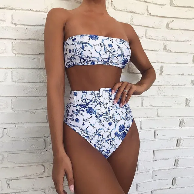 High Waist two piece swimsuits