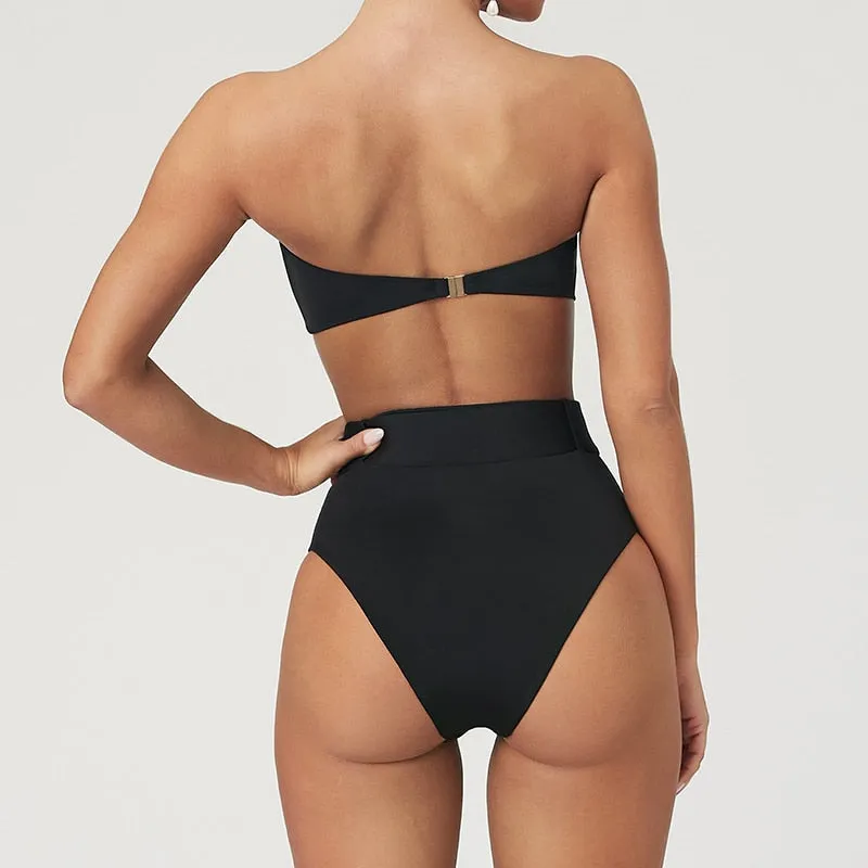 High Waist two piece swimsuits