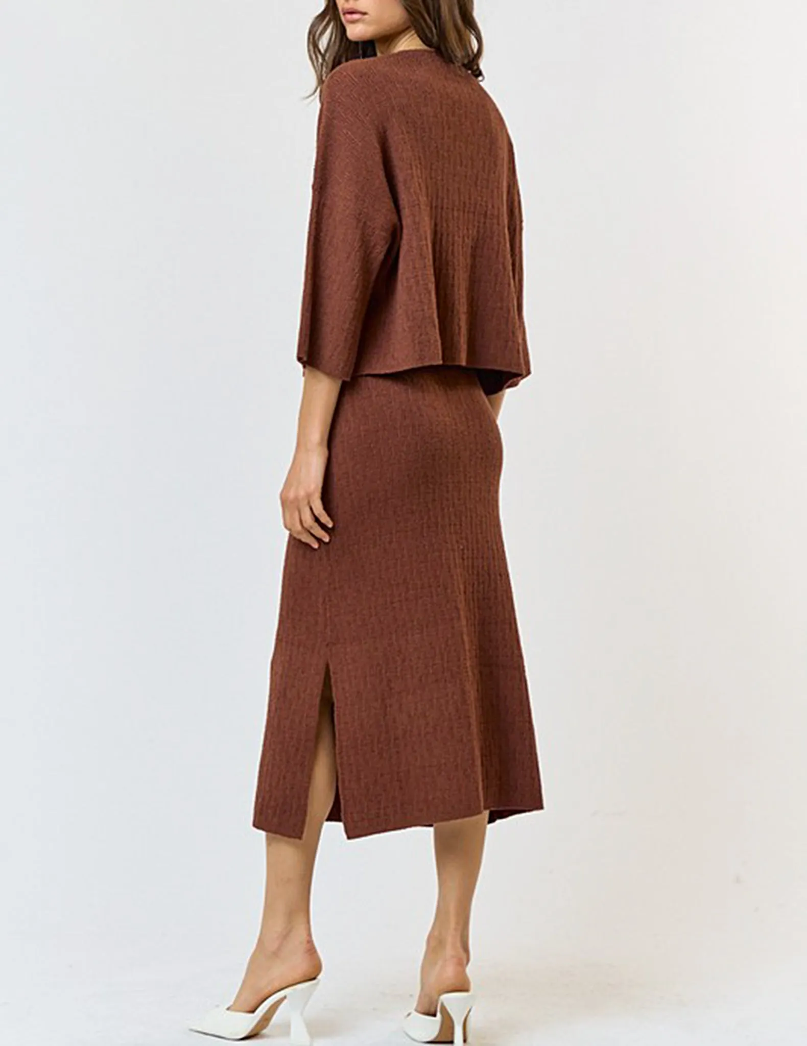 Katia Draped V-Neck Sweater