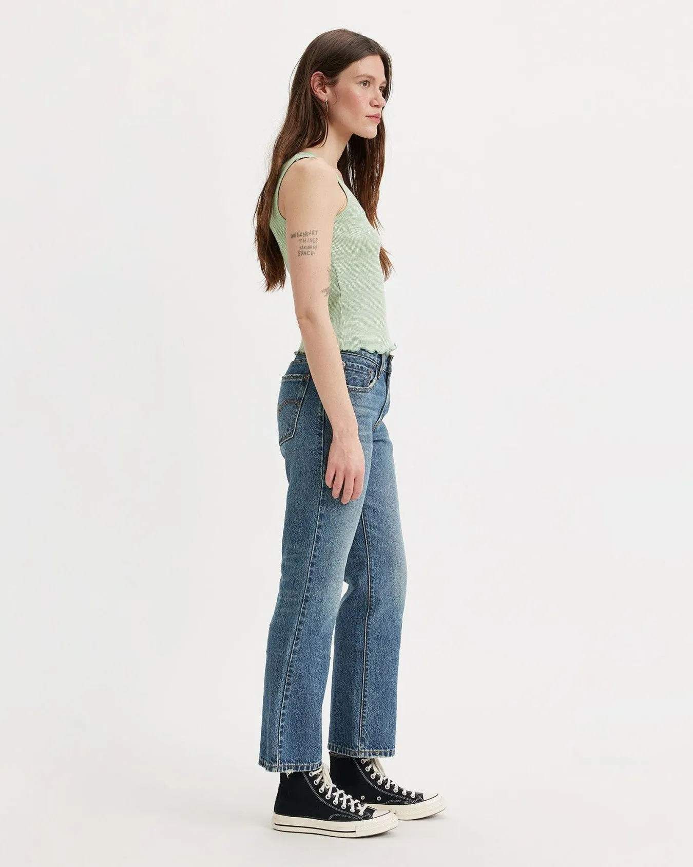 Levi's® Womens Middy Ankle Bootcut Jeans - Living The Good Life