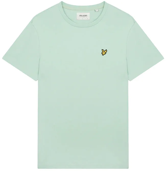 Lyle and Scott Mens Plain T Shirt Turquoise Shadow