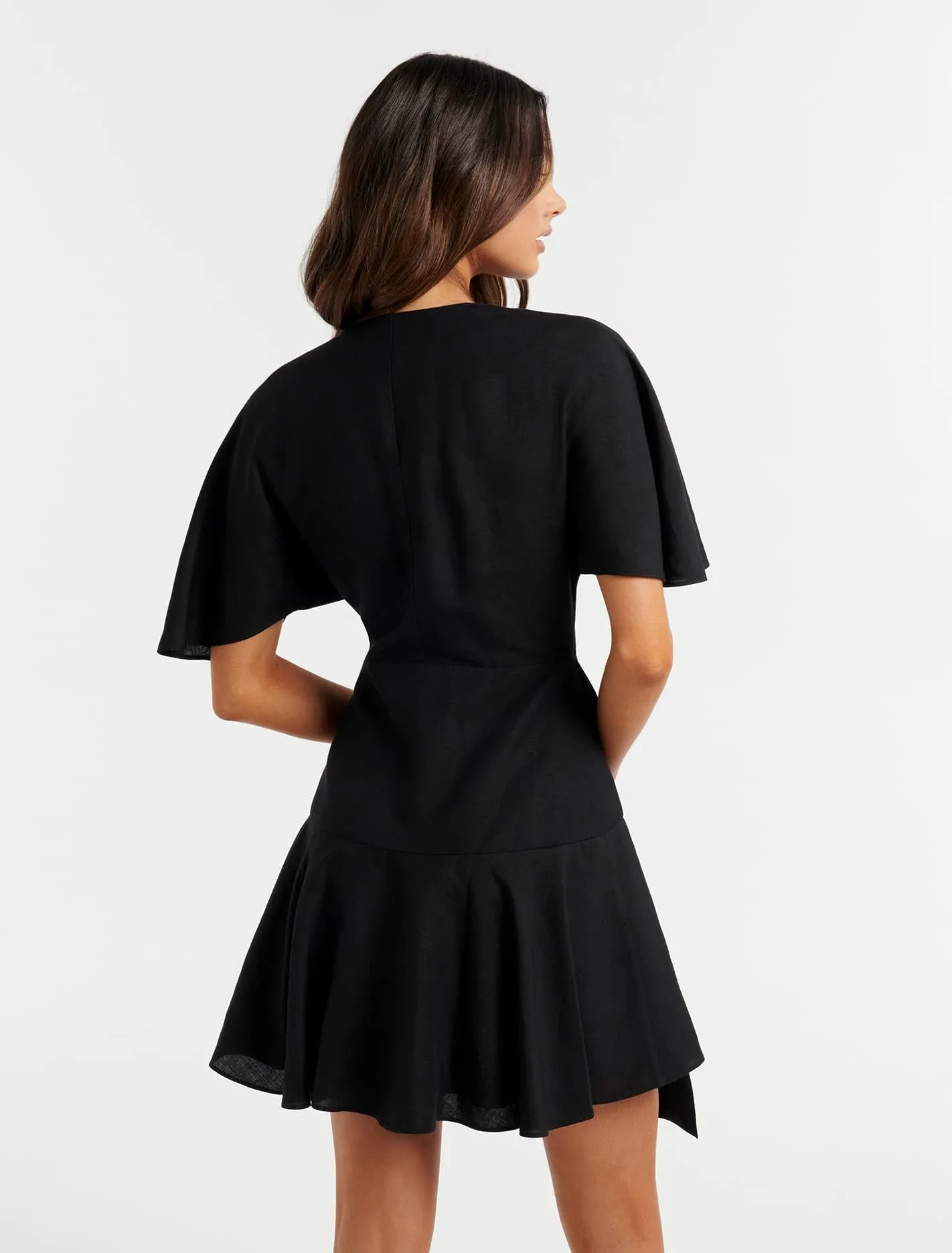 Mia Wrap Mini Dress