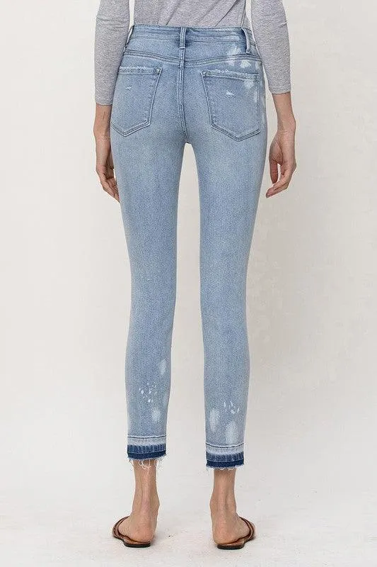 Mid Rise Crop Skinny