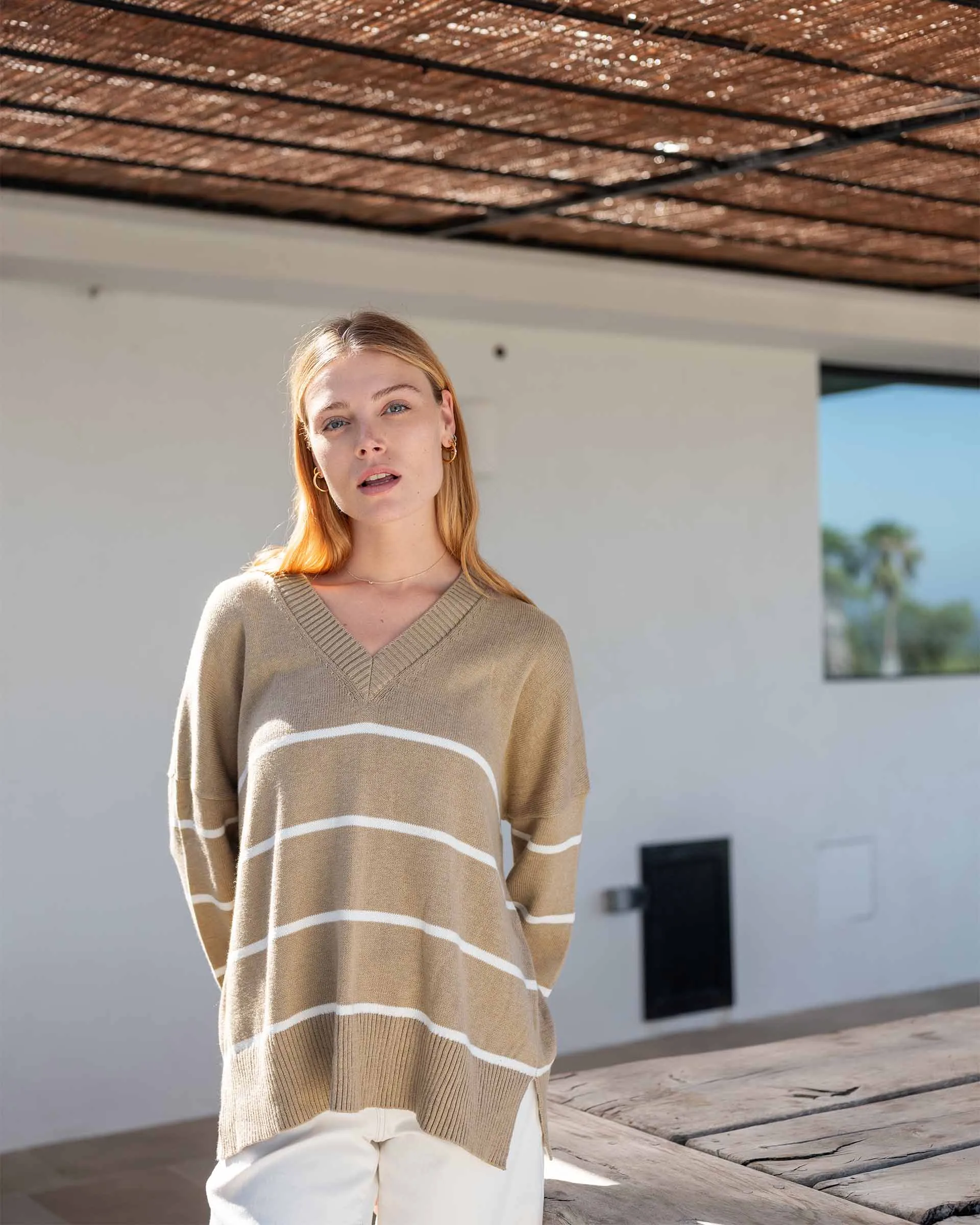 Montauk V-neck Sweater