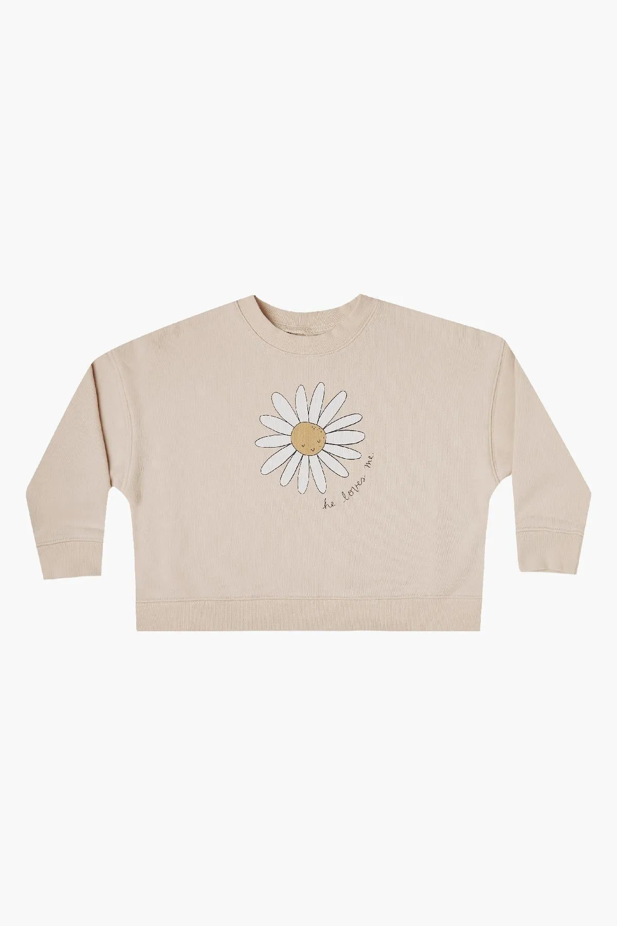 Rylee   Cru Daisy Love Boxy Girls Pullover (Size 12/14 left)