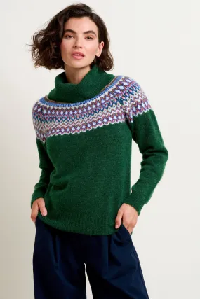 Scandi Roll Neck Knitted Jumper