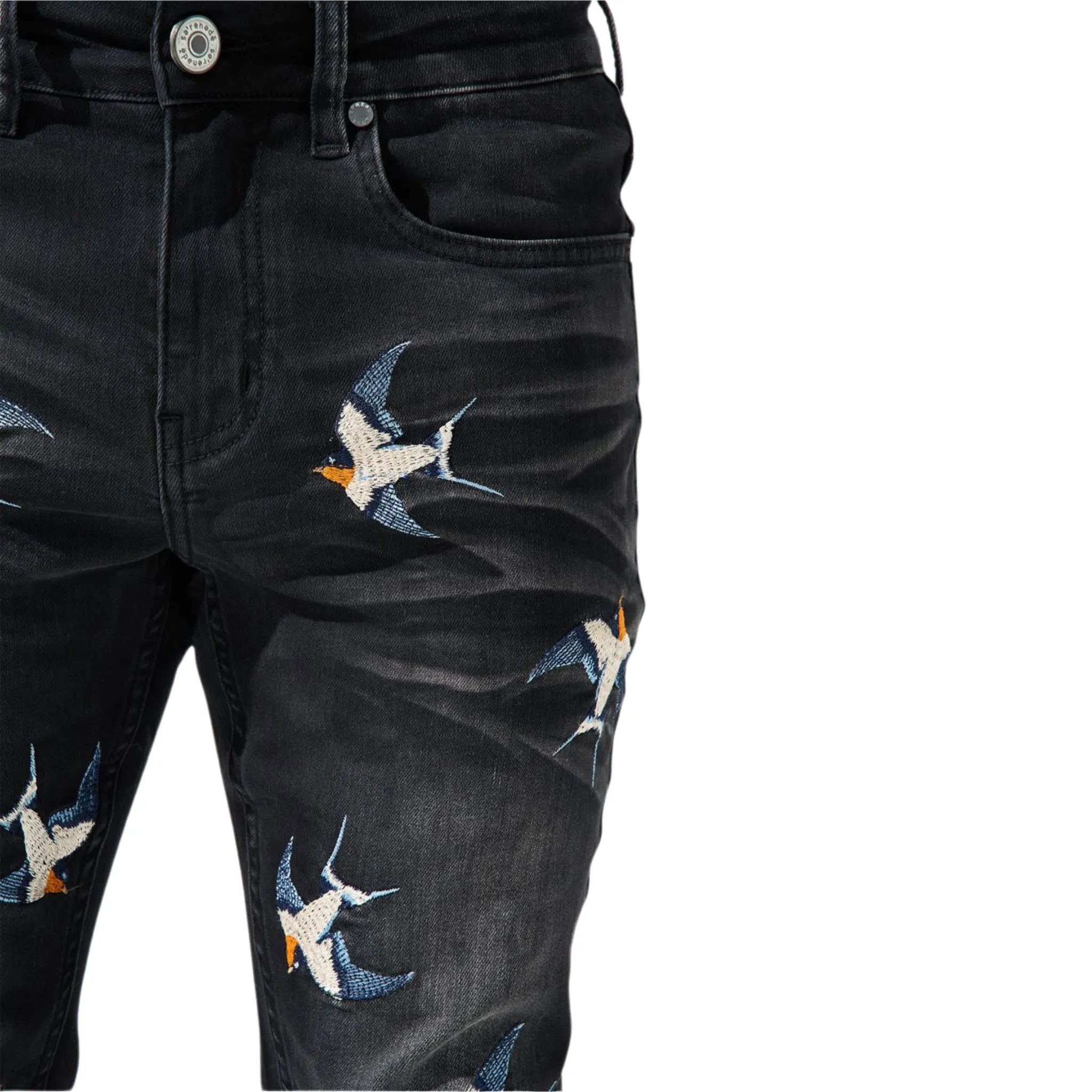 Serenede "Freedom" Jeans (Washed All Black)