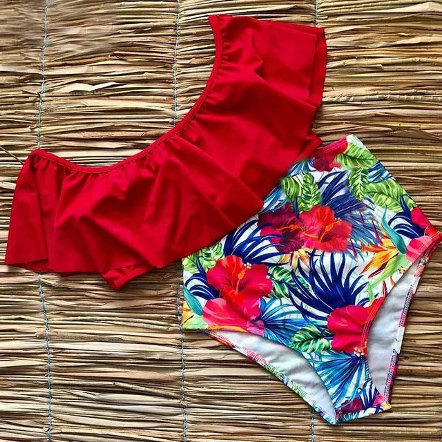 Sexy Bandeau Push Up Bikini Set Swim Wear