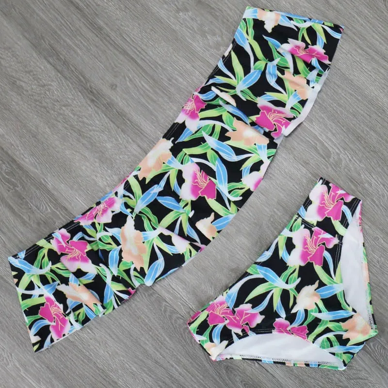 Sexy Bandeau Push Up Bikini Set Swim Wear