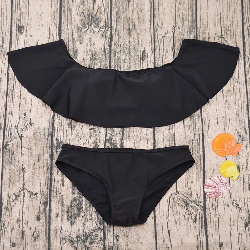 Sexy Bandeau Push Up Bikini Set Swim Wear