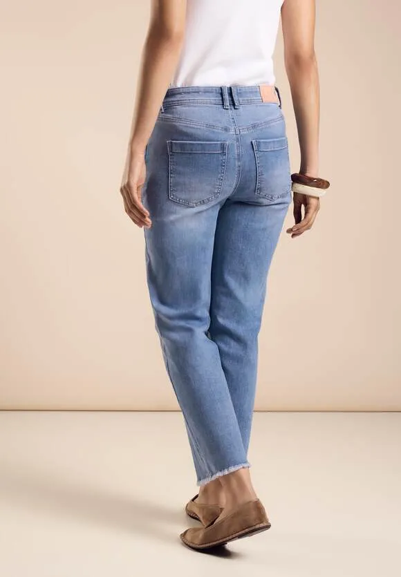 Street One High Waist straight leg jeans 28" leg 377912