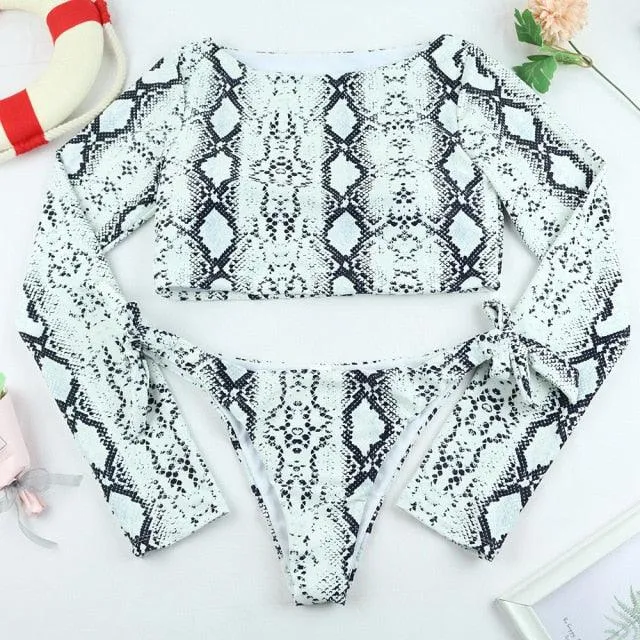 Women Long Sleeve Swimwear