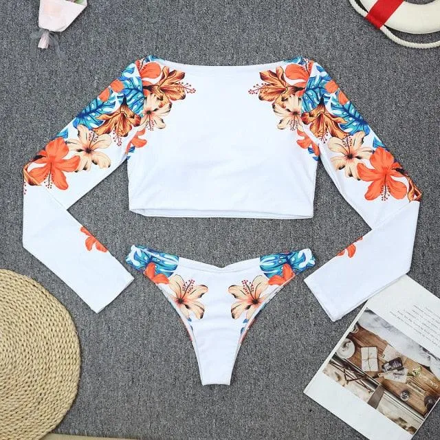 Women Long Sleeve Swimwear