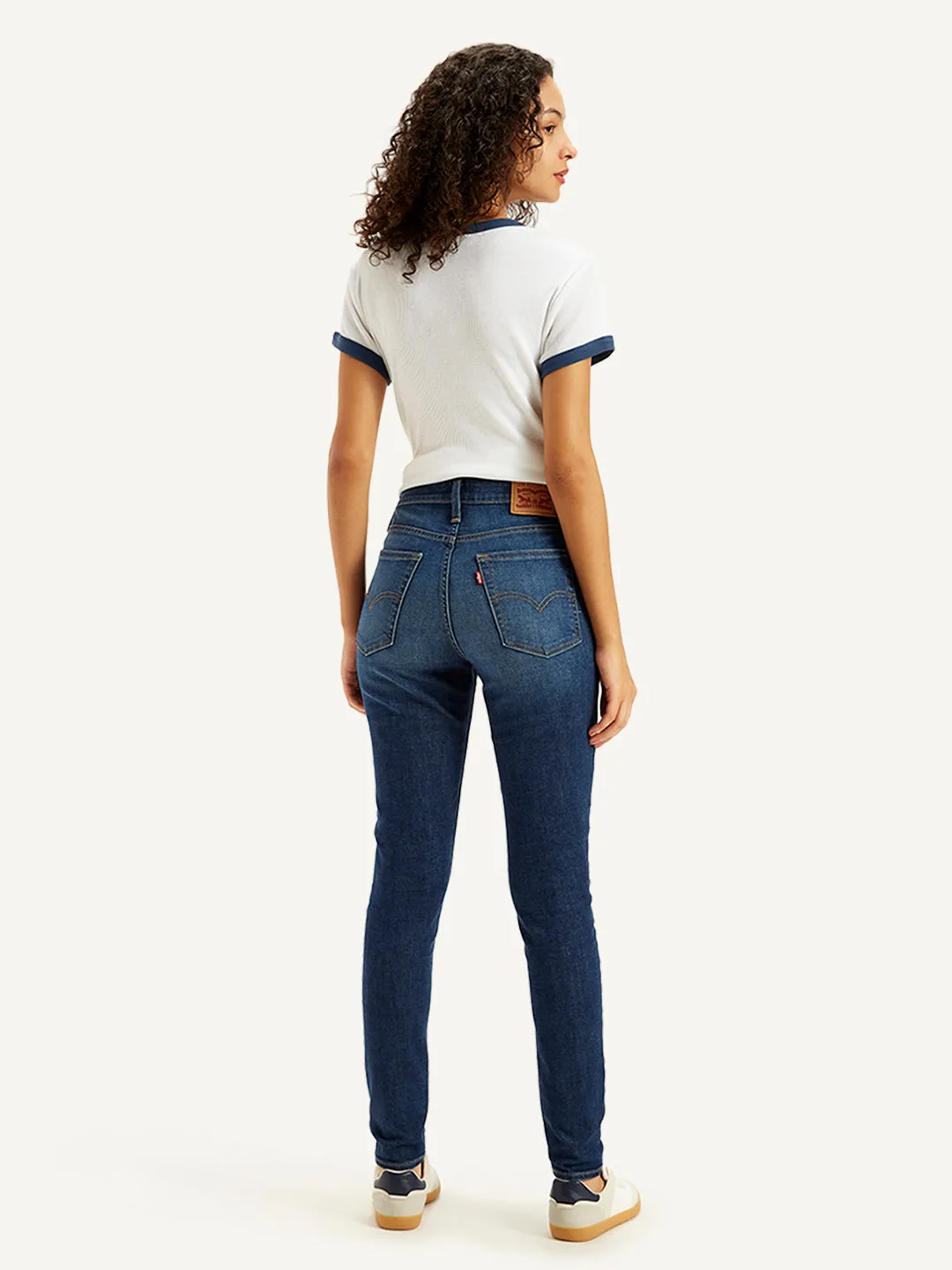 Women's High Rise 721 Skinny Indigo Jeans