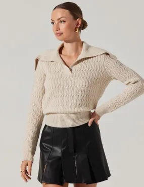 Xanthe Sweater, Cream